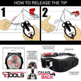 SnapBack Chalk Line with Releasable Tip®