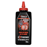 SnapBack Chalk Line with Releasable Tip® (1 Unit.) & Baboon Butt Red 10oz Chalk (2 Unit.)
