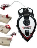 SnapBack Chalk Line with Releasable Tip® (1 Unit.) & Baboon Butt Red 10oz Chalk (2 Unit.)