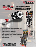 SnapBack Chalk Line with Releasable Tip® (2 Units) & Blue It Up 3LB Chalk (1 Unit)