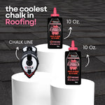 SnapBack Chalk Line with Releasable Tip® (1 Unit.) & Manly Pink 10oz Chalk (2 Unit.)