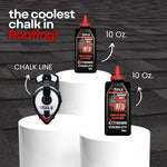 SnapBack Chalk Line with Releasable Tip® (1 Unit.) & Baboon Butt Red 10oz Chalk (2 Unit.)
