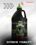 Tiza de marcado de visibilidad extrema fluorescente verde media