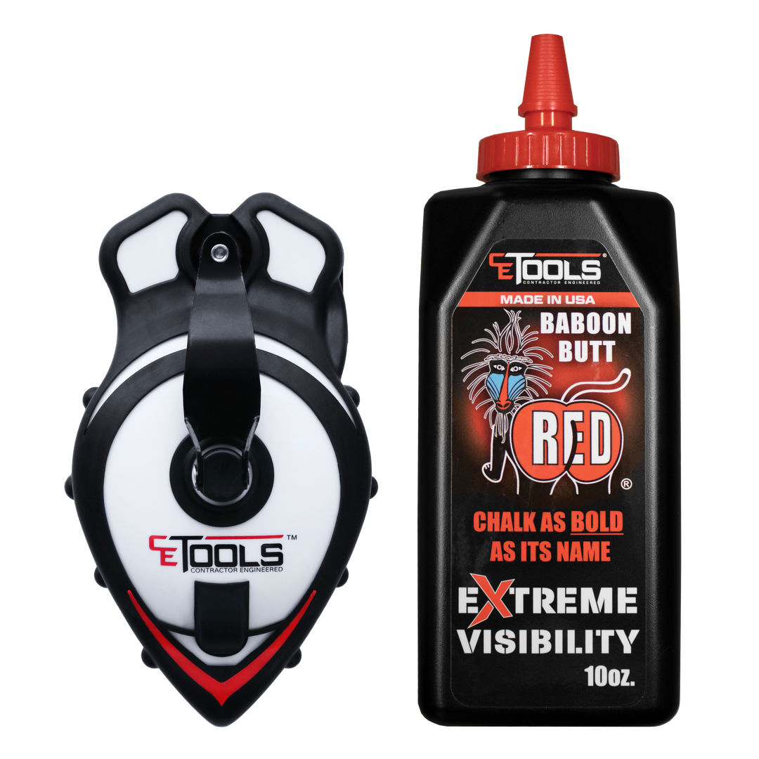 CE Tools SnapBack Chalk Line with Releasable Tip – Tagged