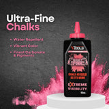 Tiza de marcado de visibilidad extrema fluorescente rosa varonil