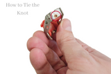 how to tie chalk line tip